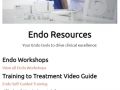 Introduction to Endo Education on CDOCS Website